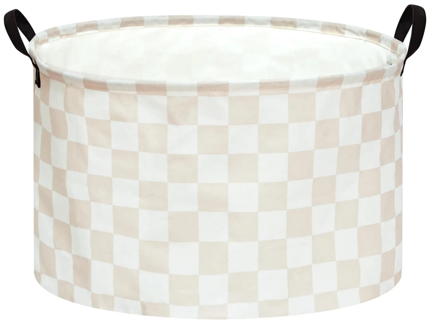 MAIZMZ Checkered Storage Basket Extra Large 80L Kids Hamper Baby Laundry Basket Waterproof Toys Car Organizer Collapsible Canvas for Home/Dorm/Pet/Office/Closet/Shelf/Gift Baskets