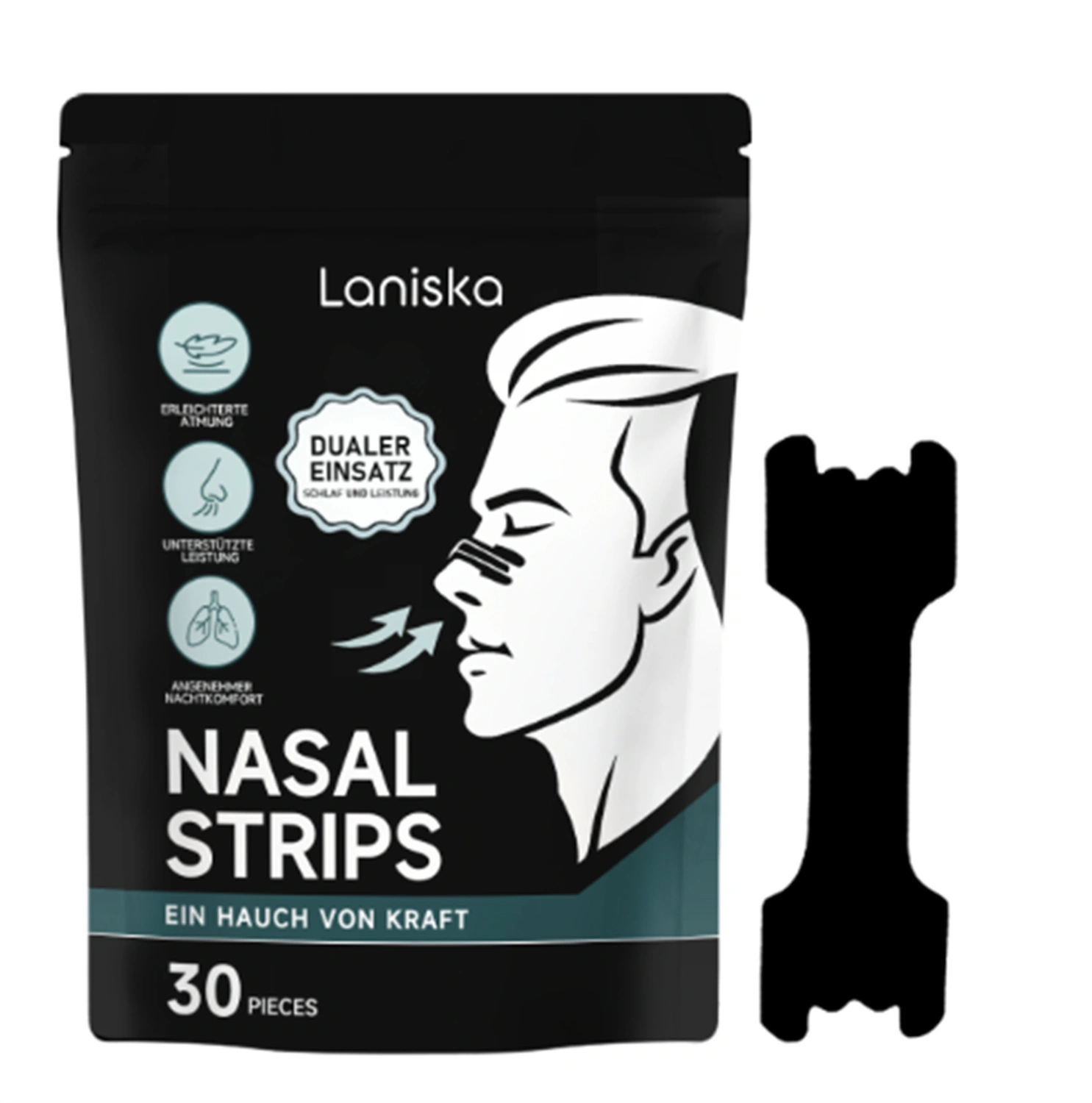 Black Anti-snoring Patch