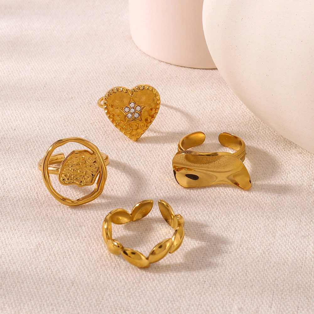 Overseas Sales Luxury High-End Heart-Shaped Ring