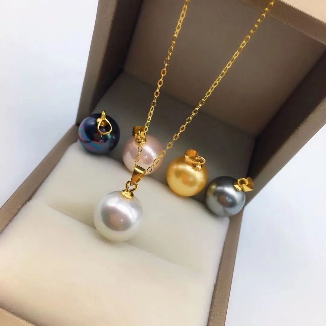 Mabe Pearl Pendant Fashion Clavicle Necklace Gift