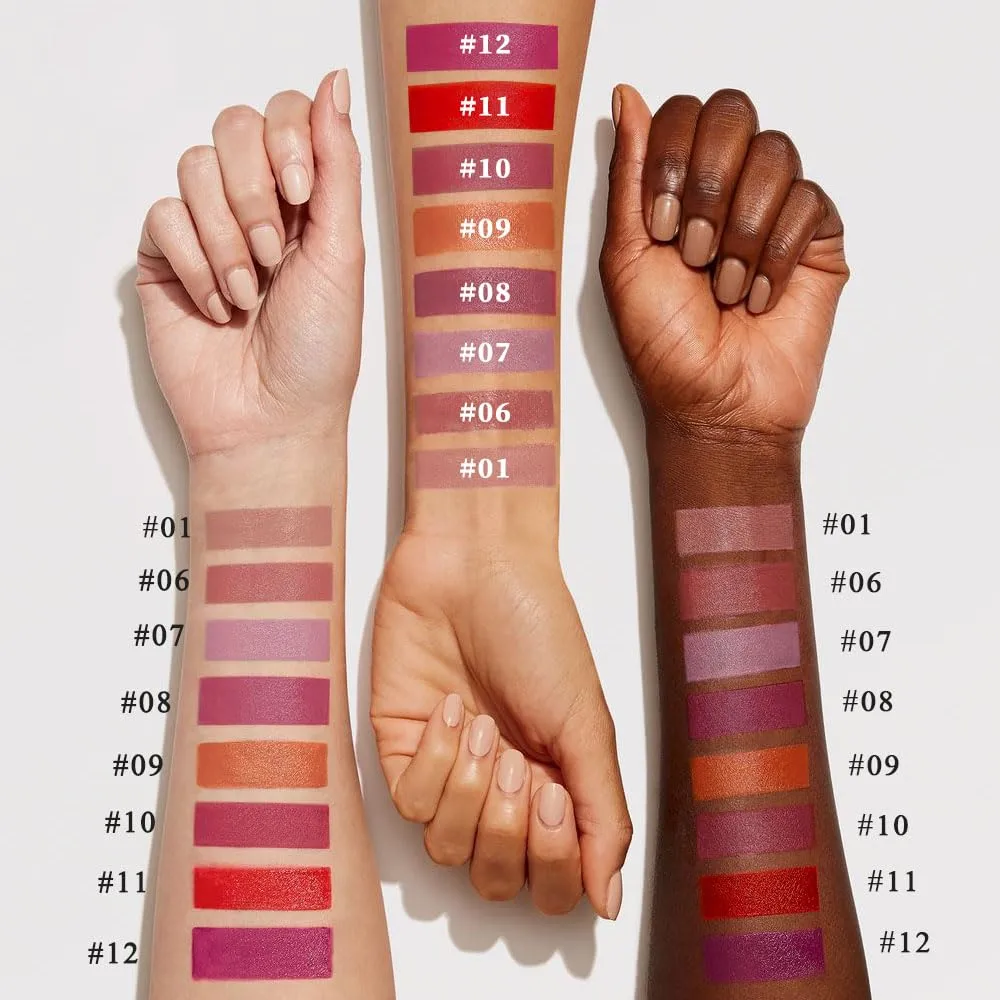 Nuetral Nude Hydrating Cream Lipstick Lip Crayon for Women, Natural Nude Lipstick Color Goes on Smoothly, Moisturizing Retractable Lips Crayon Liner for Ombre Shades, Tinted Lip Balm Liner in One