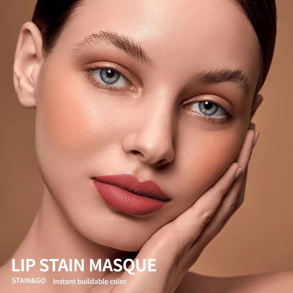 Lip Stain Peel Off Masque - Peel Off Lip Stain Tattoo, Peel-Off Lip Tint,Long Lasting Waterproof Transfer-proof Lip Mask Lip Stains Peel Off Lip Gloss,Stay Lip Makeup D03#
