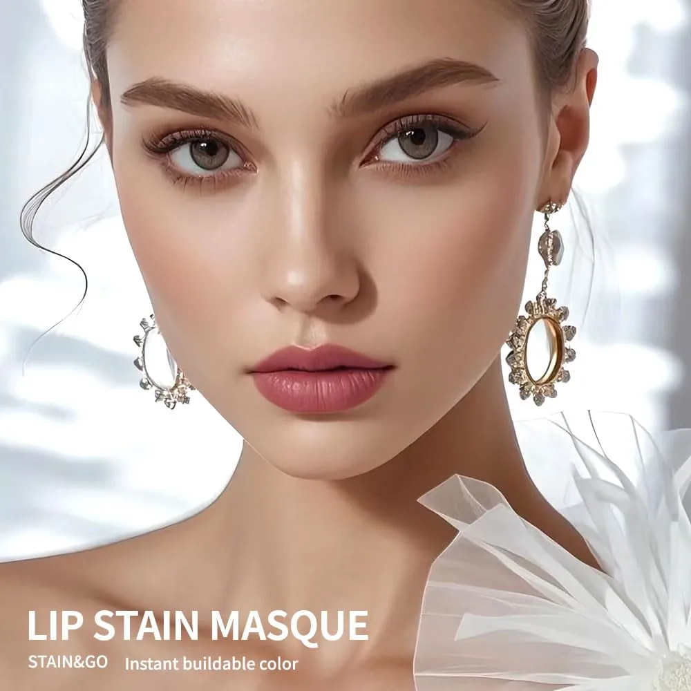 Lip Stain Peel Off Masque - Peel Off Lip Stain Tattoo, Peel-Off Lip Tint，Long Lasting Waterproof Transfer-proof Lip Mask Lip Stains Peel Off Lip Gloss,Stay Lip Makeup D04#