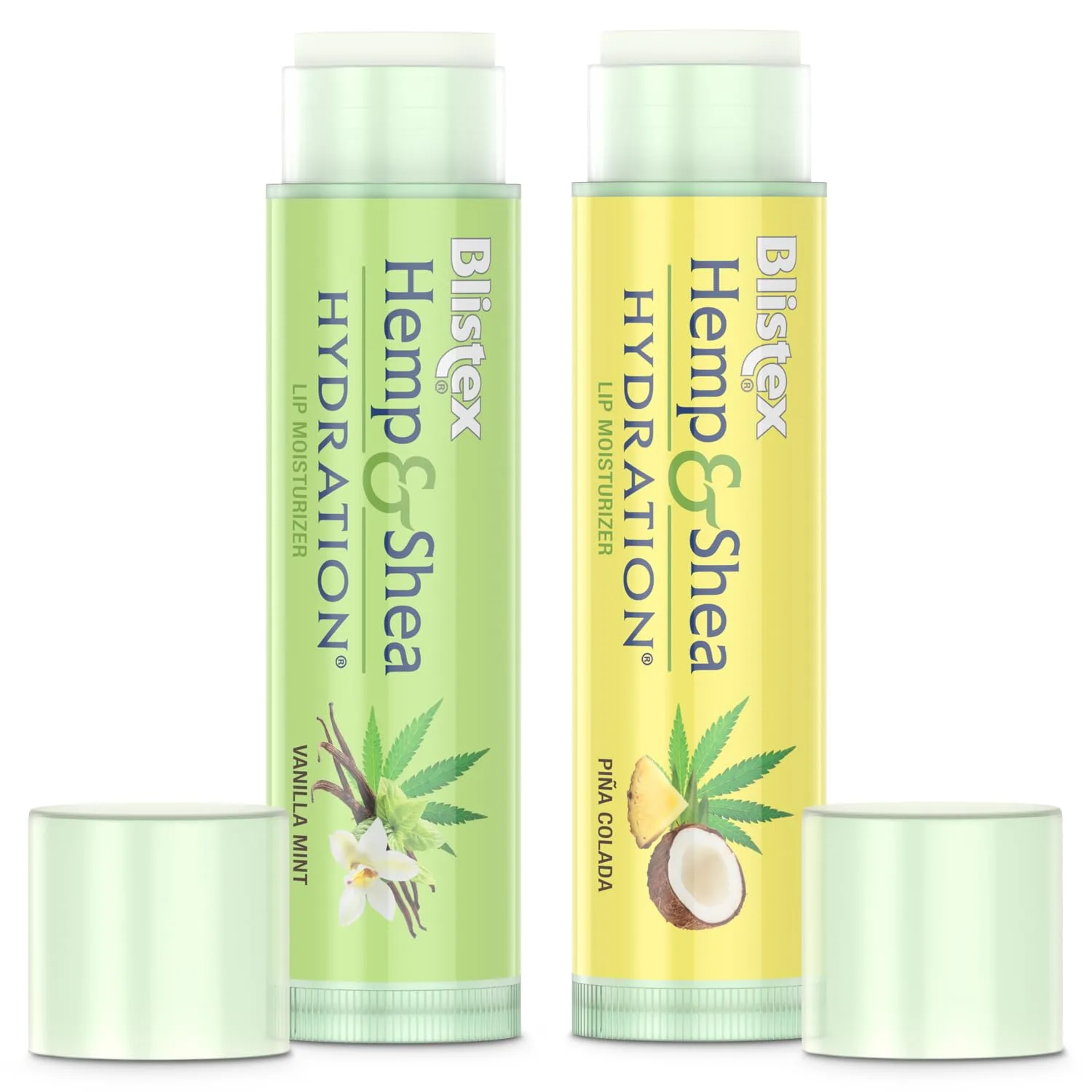 Blistex Hemp & Shea Hydration, 2 count