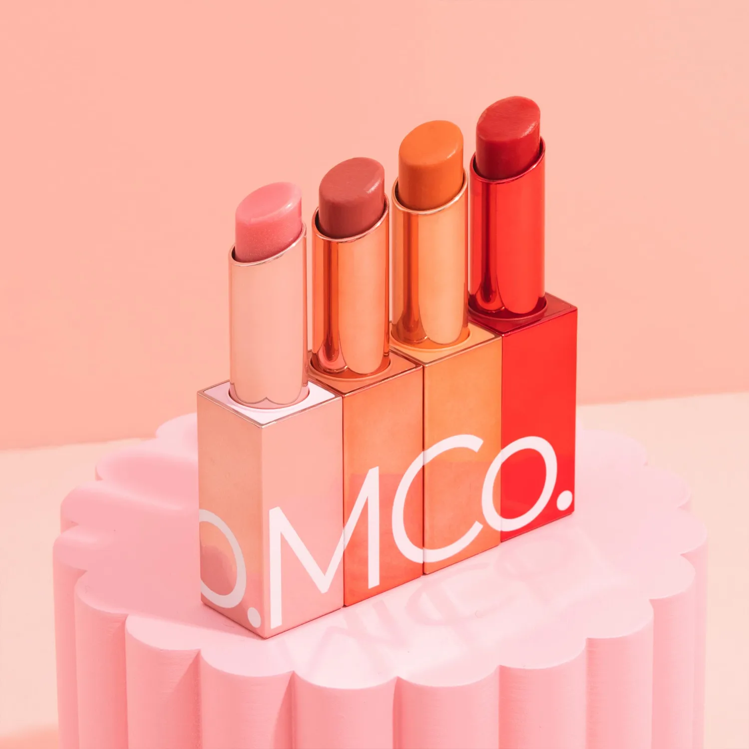 MCoBeauty - Sheer Tint Lip Balm – Passion, Peachy Pink Shade - Hydrating Gloss Balm with Jojoba Seed Oil - Helps Nourish Lips and Adds a Glossy Tint - Lip Care, Stocking Stuffers