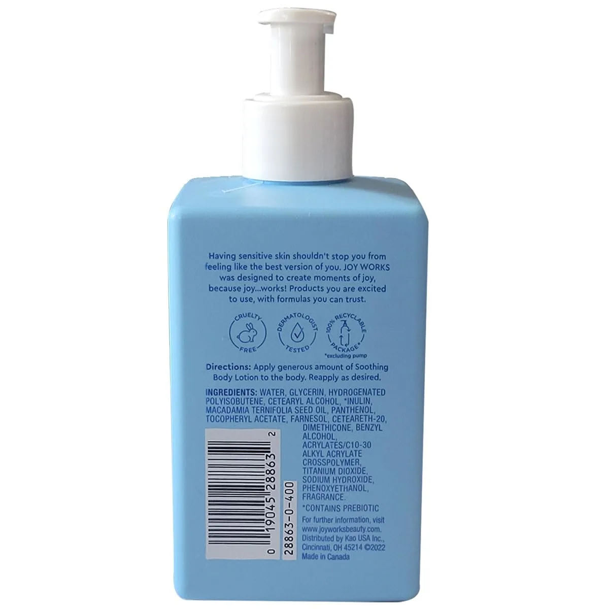 Joy Works Body Lotion, 1.43 Fl Oz