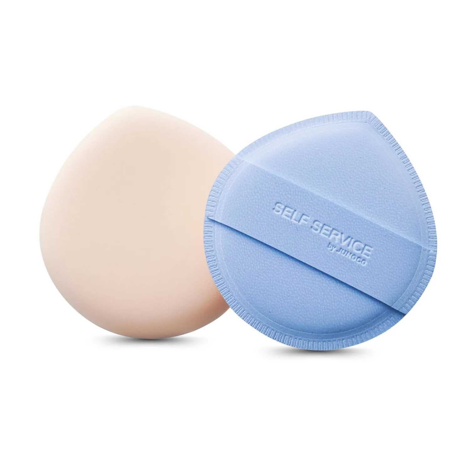 JUNOCO. Marshmallow Makeup Puff for Liquid Foundation, Tinted Moisturizer & SPF – Soft Bouncy Precision Applicator, Smooth Even Coverage, Reusable
