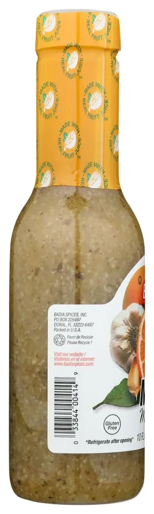 Badia Spices Mojo Marinade, 10 oz – Garlic Citrus Marinade for Chicken, Pork, Seafood & Grilling