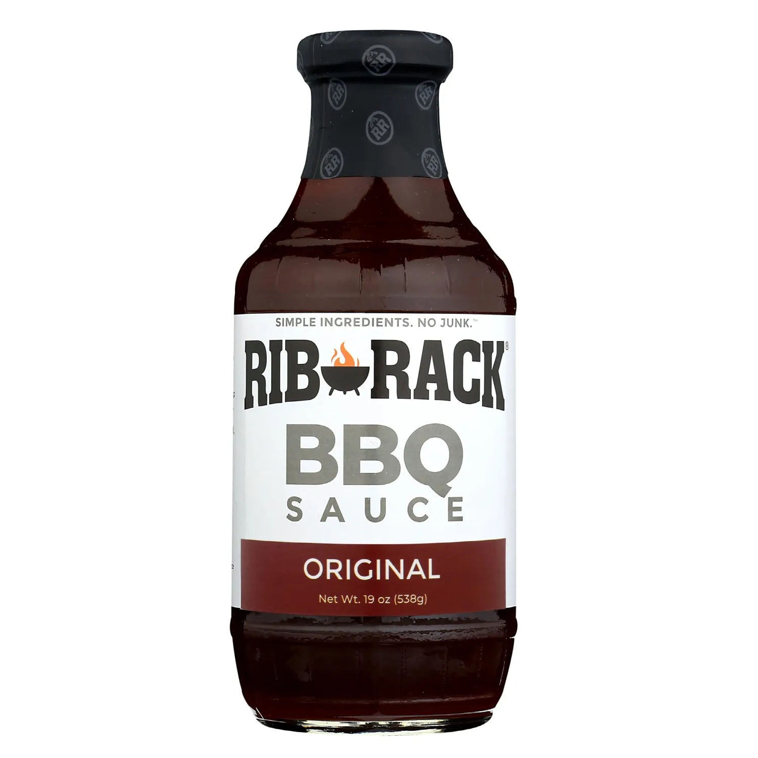 RIB RACK Original BBQ Sauce, 19 OZ
