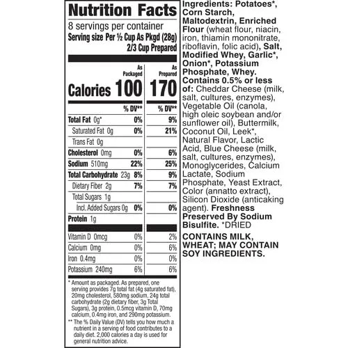 Betty Crocker Au Gratin Casserole Potatoes, Made with Real Cheese, Twin Pack, 8 oz Box