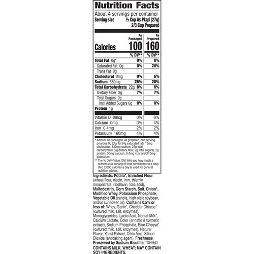 Betty Crocker Julienne Casserole Potatoes, Made with Real Cheese, 4 oz Box