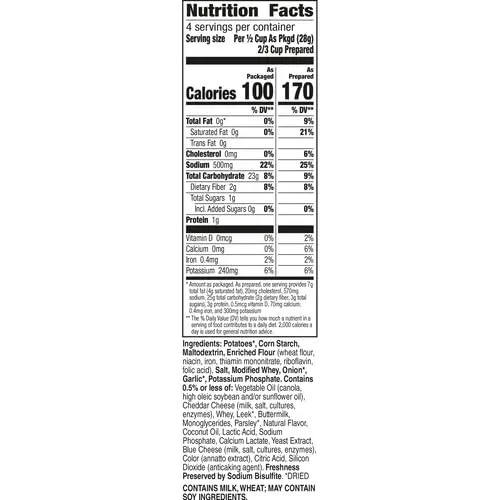 Betty Crocker Scalloped Casserole Potatoes, Made with Real Cheese, 4 oz Box