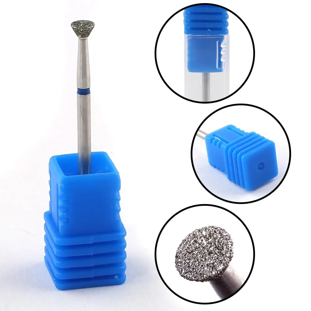 Sanding Disc Nail Drill Bits for Acrylic Nails Electric Nail Drill Bit Cuticle Drill Bits for Nails Foot Callus Remover Manicure Pedicure Supplies Nail Bits for Nail Drill Grinding Head Nail Art Tools