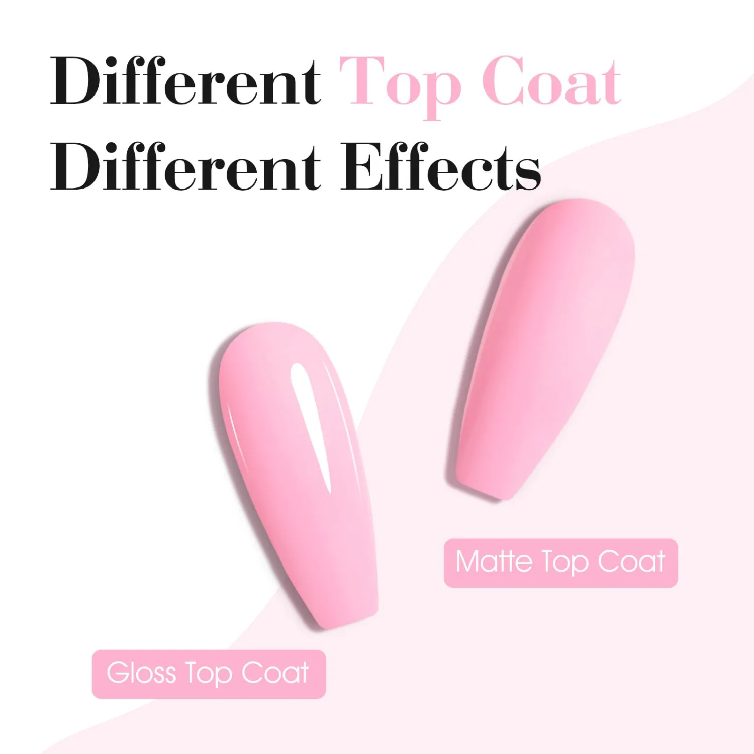 CANNI Baby Pink Gel Nail Polish, 1Pcs Nude Pink Gel Polish Light Nude Color Soak Off U V Nail Manicure Salon DIY at Home