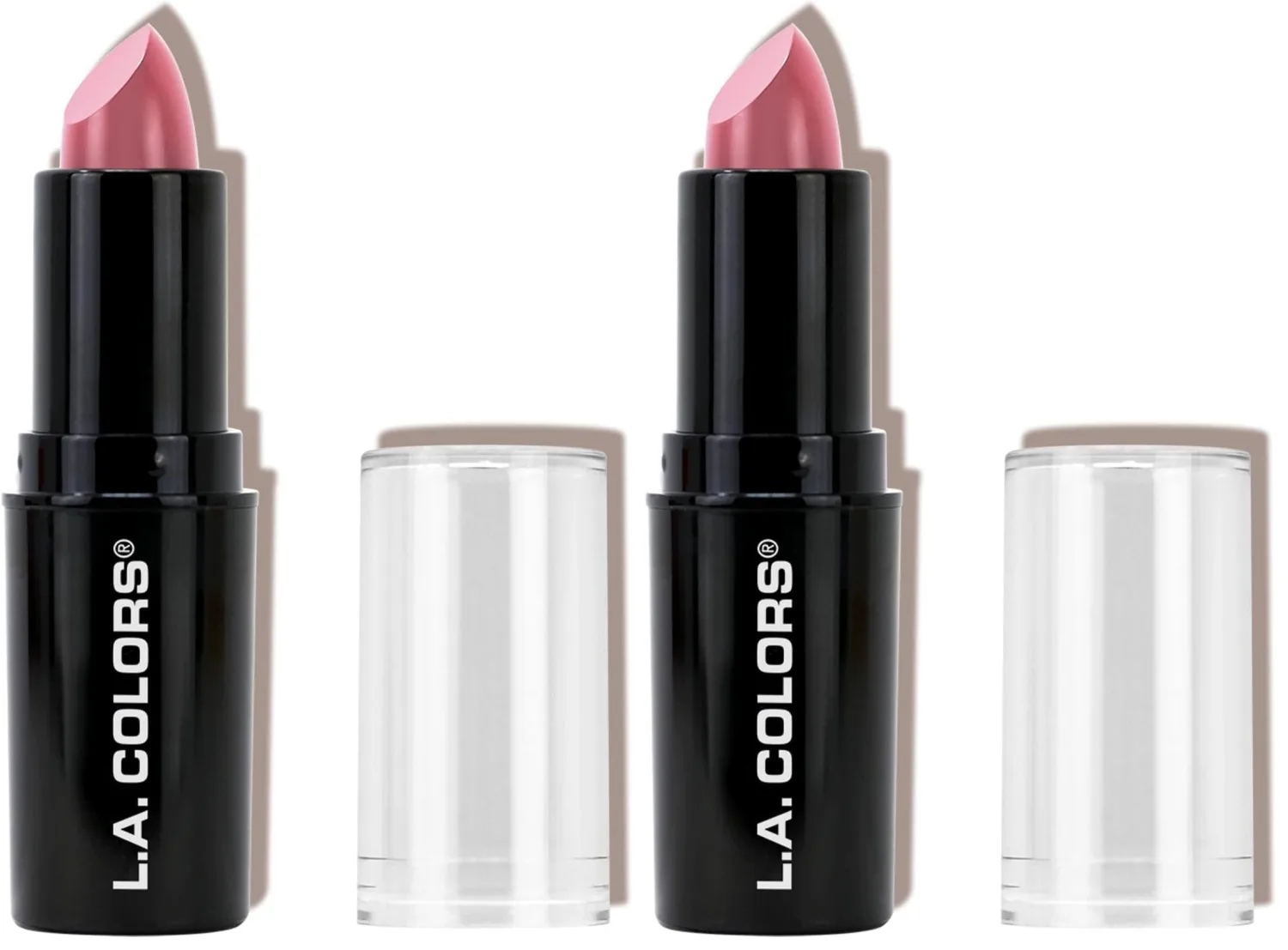 L.A. COLORS Pout Chaser Lipstick, Soft Side CLIPC840 (Pack of 2)