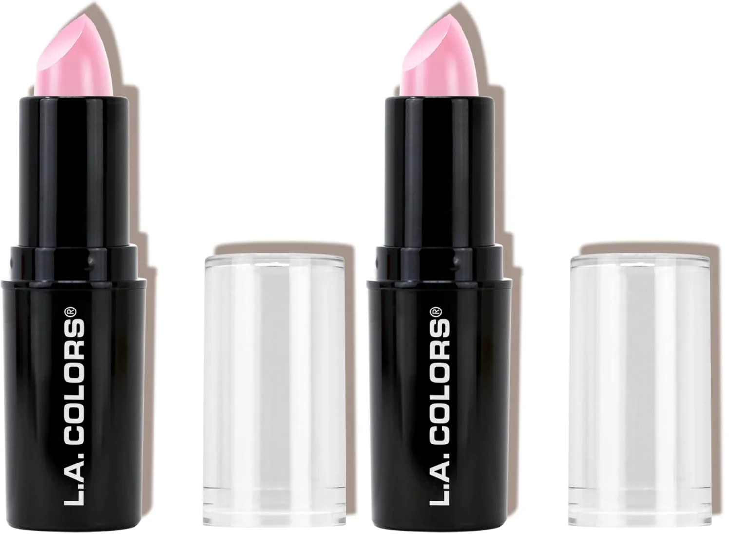 L.A. COLORS Pout Chaser Lipstick, Clear CLIPC861 (Pack of 2)