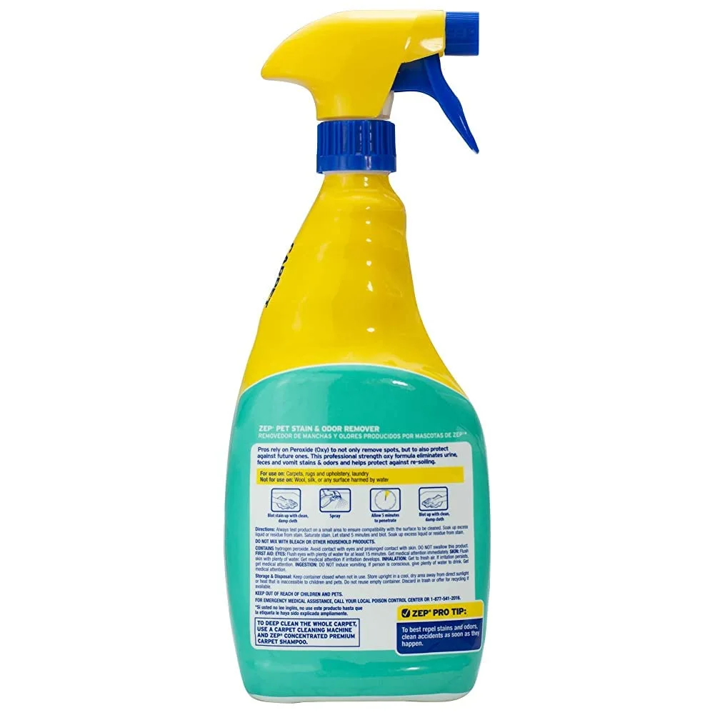 Zep Pet Stain and Odor Remover 32 oz ZUPETODR32 (Cases of 4)