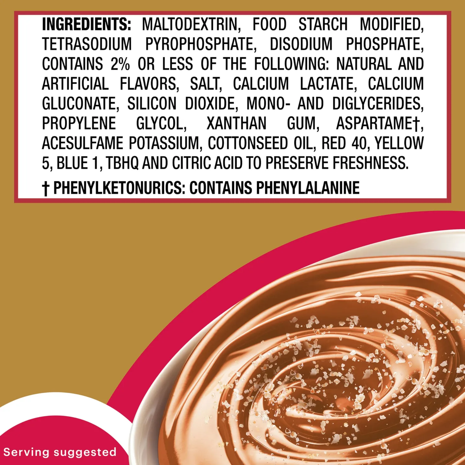 Sprinkles Salted Caramel Cupcake Sugar-Free Instant Pudding Mix, 4 Servings, 1.71 oz Box (Pack of 2)