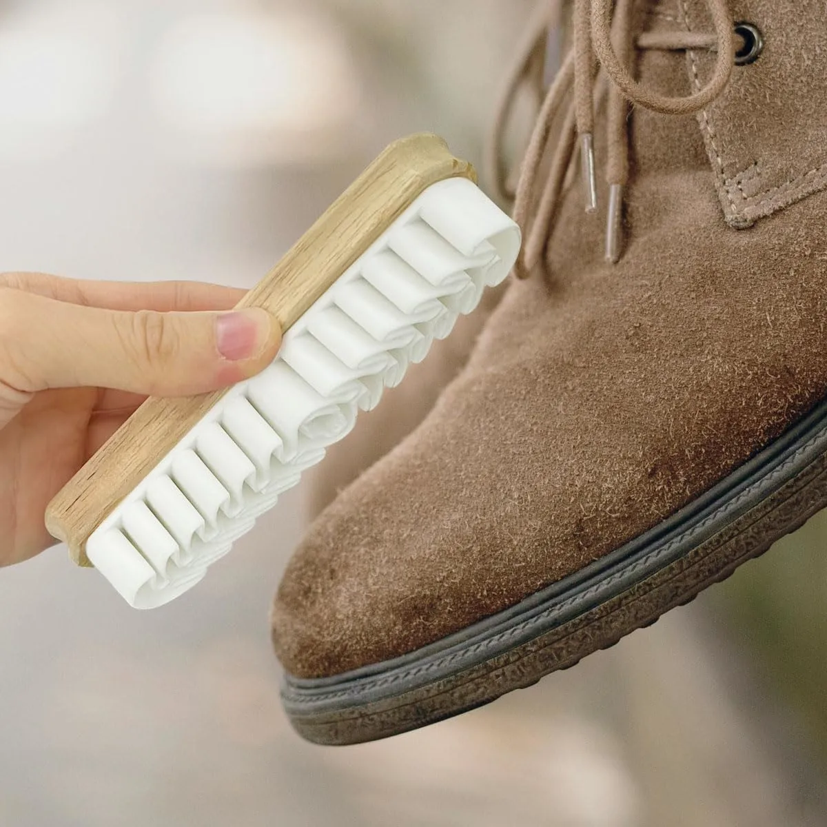 2Pcs Suede Shoe Brush,Reusable Suede Eraser Suede Shoe Brush for Shoe Care Tool
