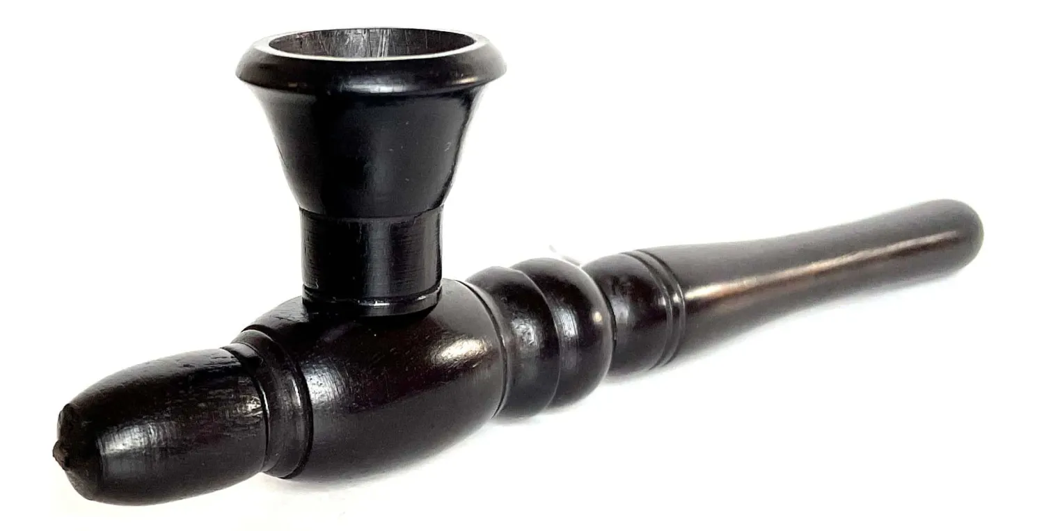 Handmade Artistic Carved Natural Herbal Antique Designer 4 Inch unique eco friendly Pipe for Gifts