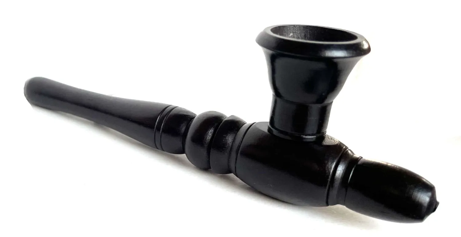 Handmade Artistic Carved Natural Herbal Antique Designer 4 Inch unique eco friendly Pipe for Gifts