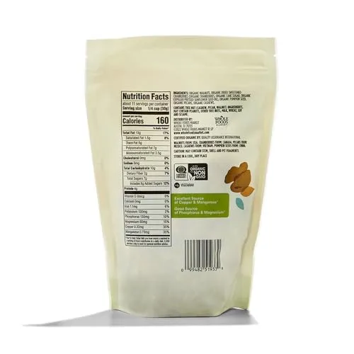 365 by Whole Foods Market, Organic Omega-3 Trail Mix, 12 Ounce