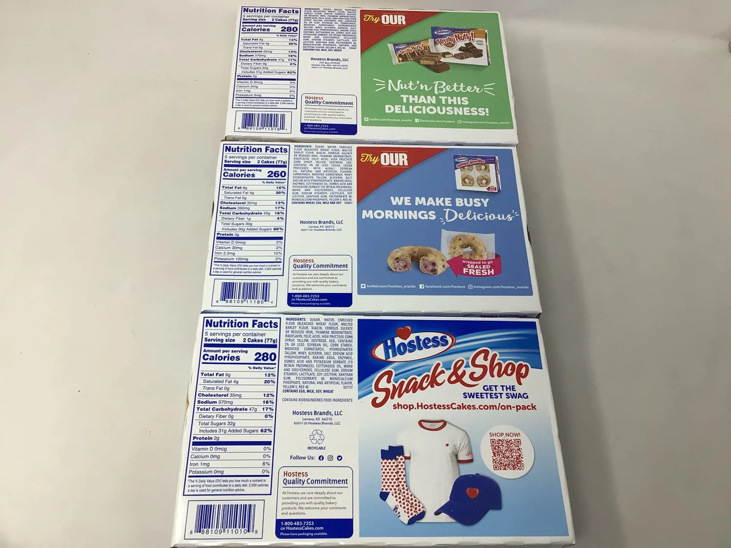 Hostess Twinkies variety pack 3 10-Packs (30 Total)