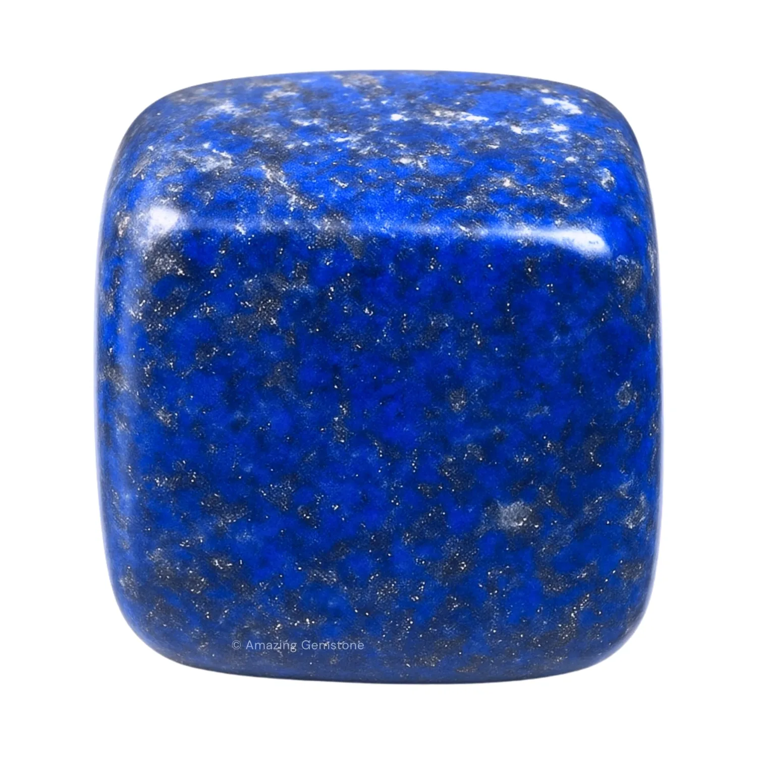 Amazing Gemstone Lapis Lazuli Crystal Tumbled Stones Polished Rocks - Natural Gem Stones for Healing - DIY Crystals for Protection (1 Piece)