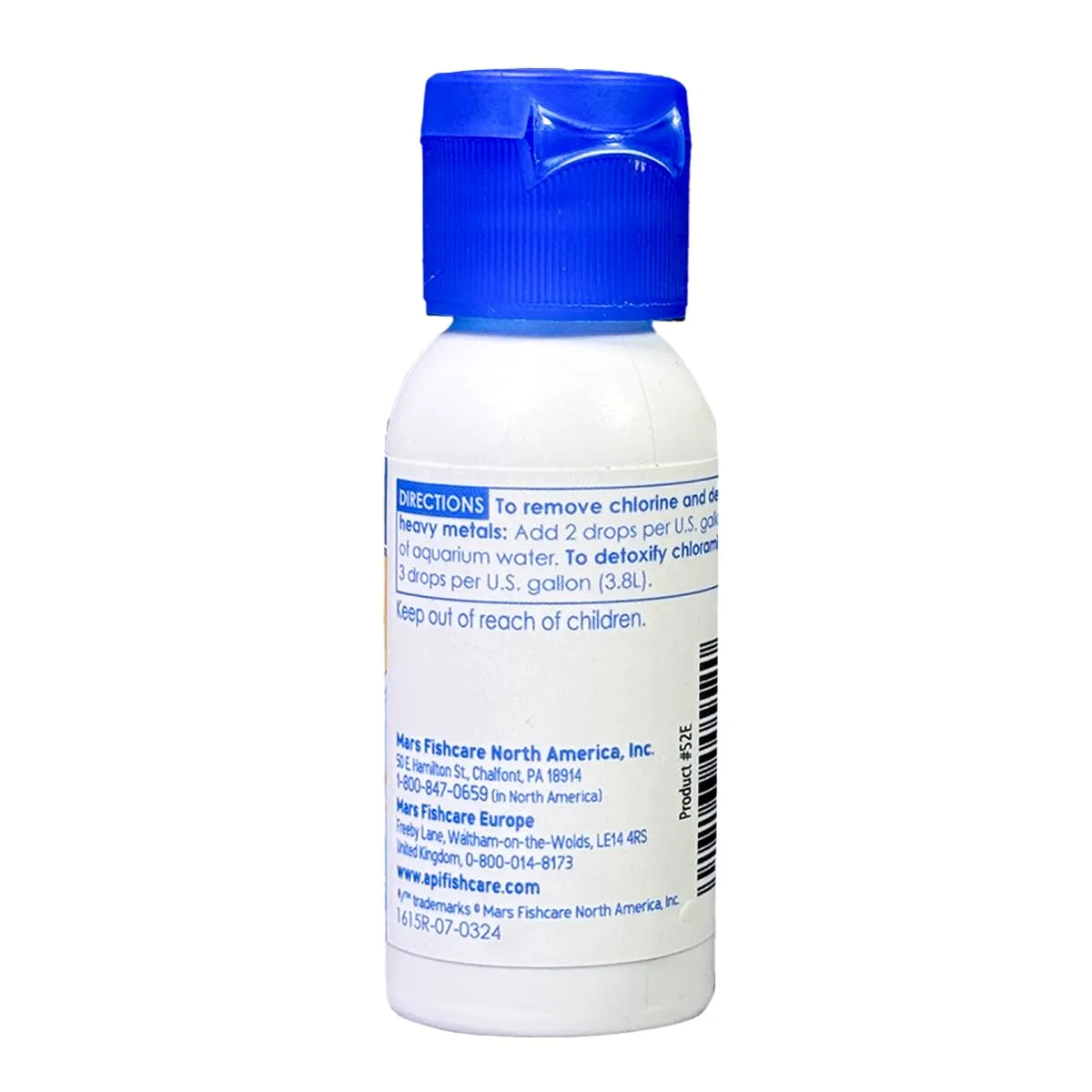 API TAP WATER CONDITIONER Aquarium Water Conditioner 1-Ounce Bottle