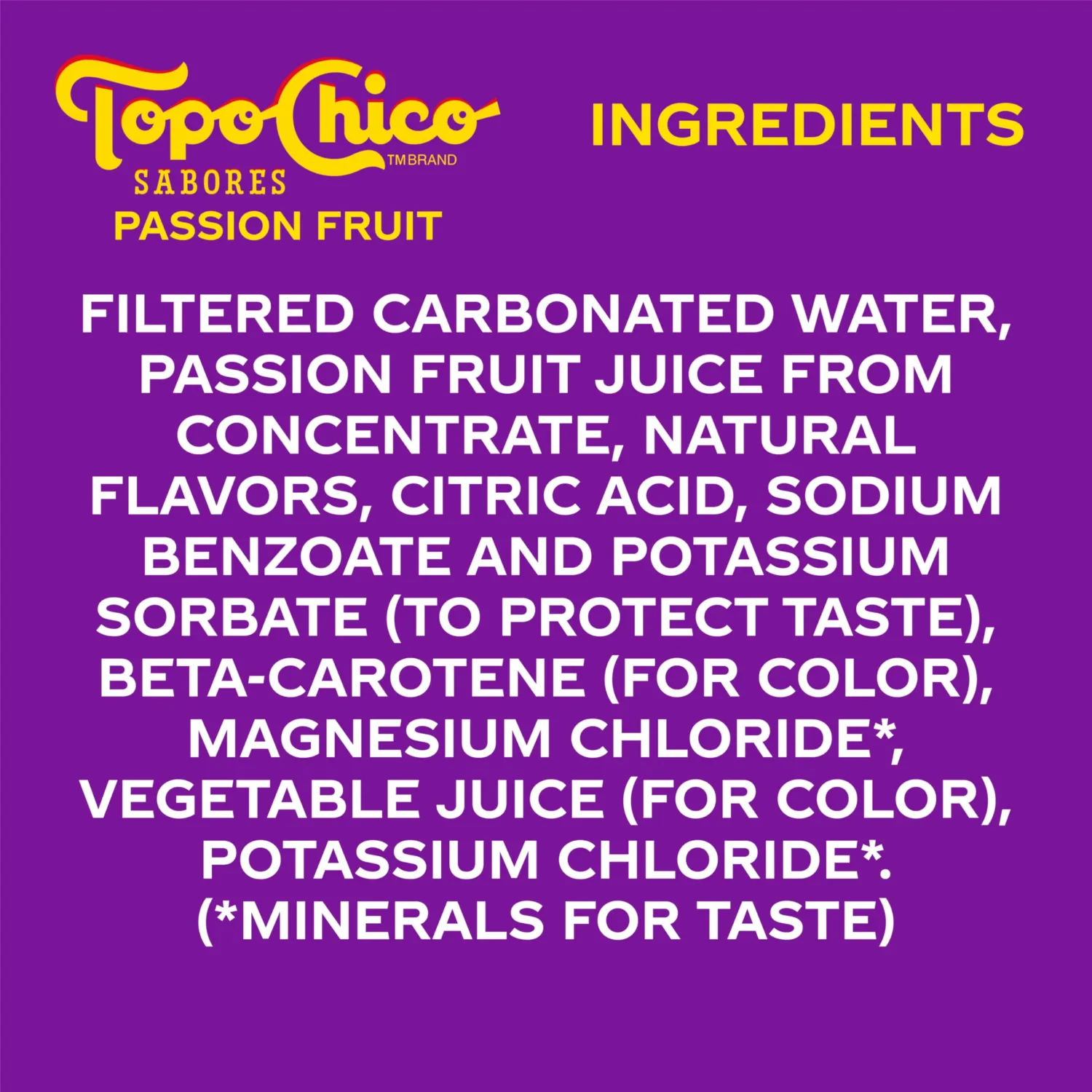 Topo Chico Sabores Passionfruit Flavored Sparkling Water, 12 fl oz, 8 Pack