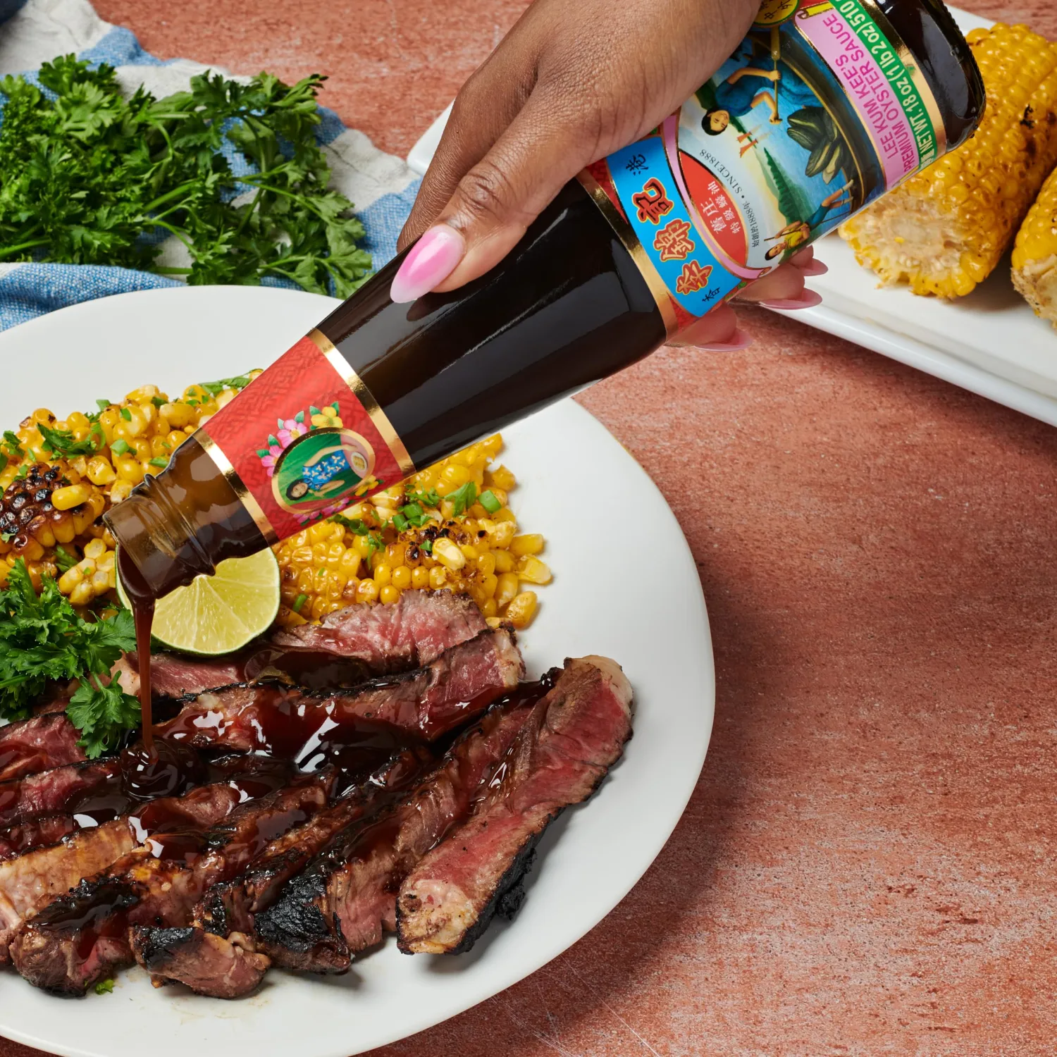 Lee Kum Kee Premium Oyster Sauce (9 oz - 1 Pack) Rich, Umami & Savory, All-Purpose Seasoning, Perfect for Marinades, Broths, Gravy, Stews, Dipping Sauces, & Stir-Frying
