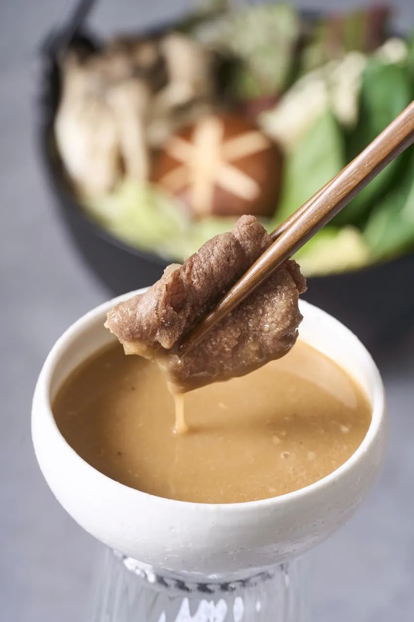 Pepper Lab Goma Shabu Sauce, Roasted Sesame Dipping Sauce for Hot Pot and Salad, Rich Creamy Nutty Korean Style (10.23 oz / 290 g)