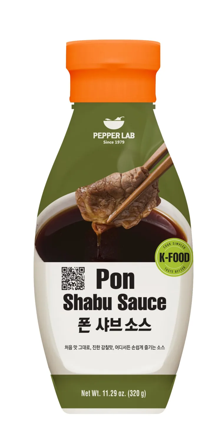Pepper Lab Ponzu Soy Citrus Sauce – Japanese Style Dipping Sauce for Hot Pot, Seafood, Dumplings & Salad (11.29 oz / 320 g)