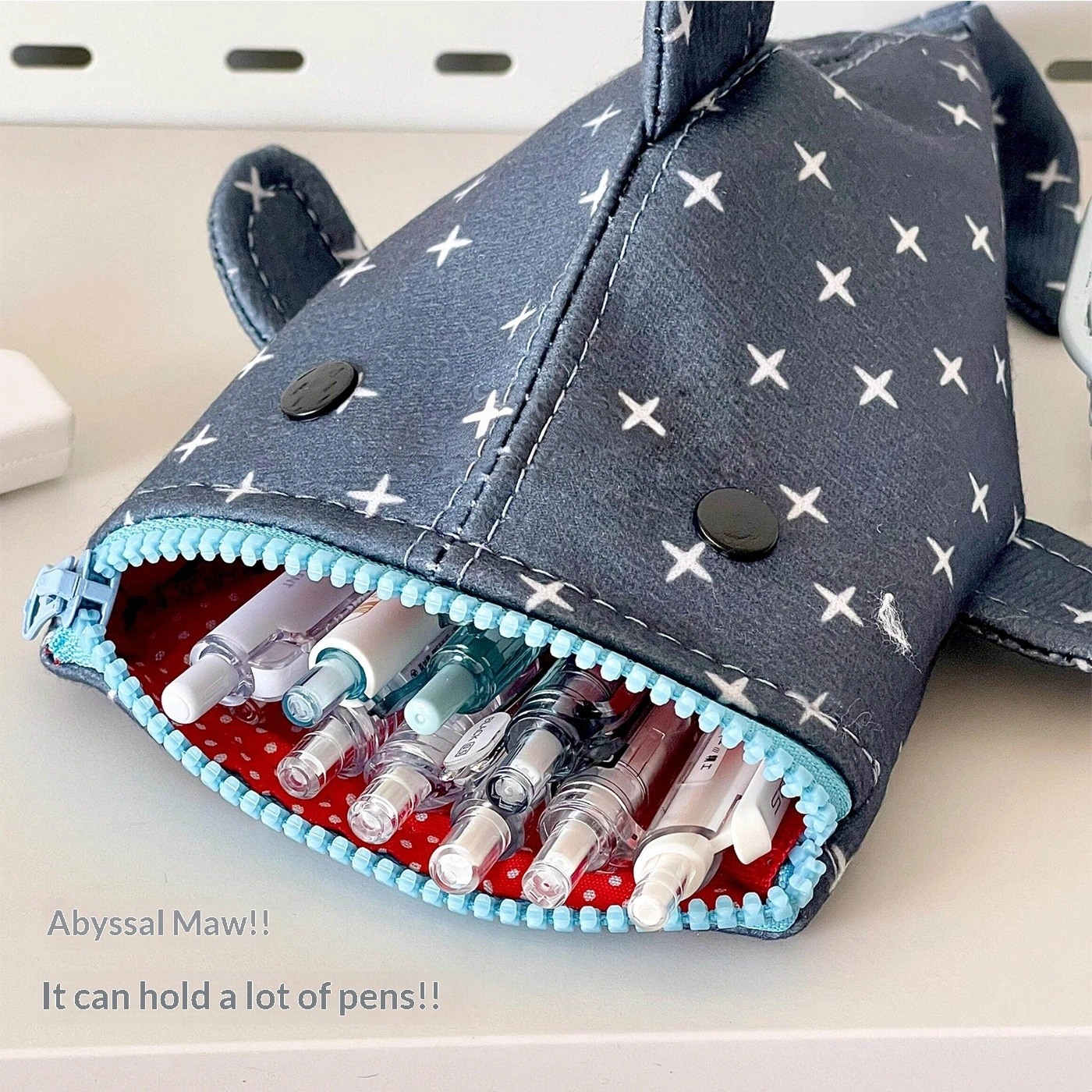 Shark Storage Bag Stationery Box