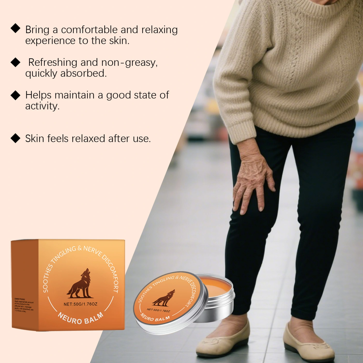 Soothing And Relaxing Care Cream External Use