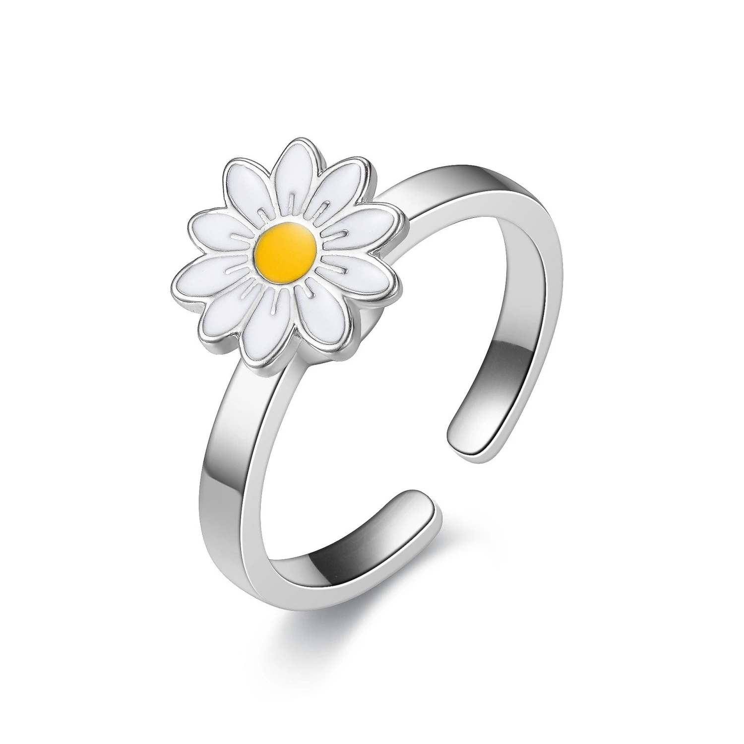 Women's Rotating SUNFLOWER Ring Ornament