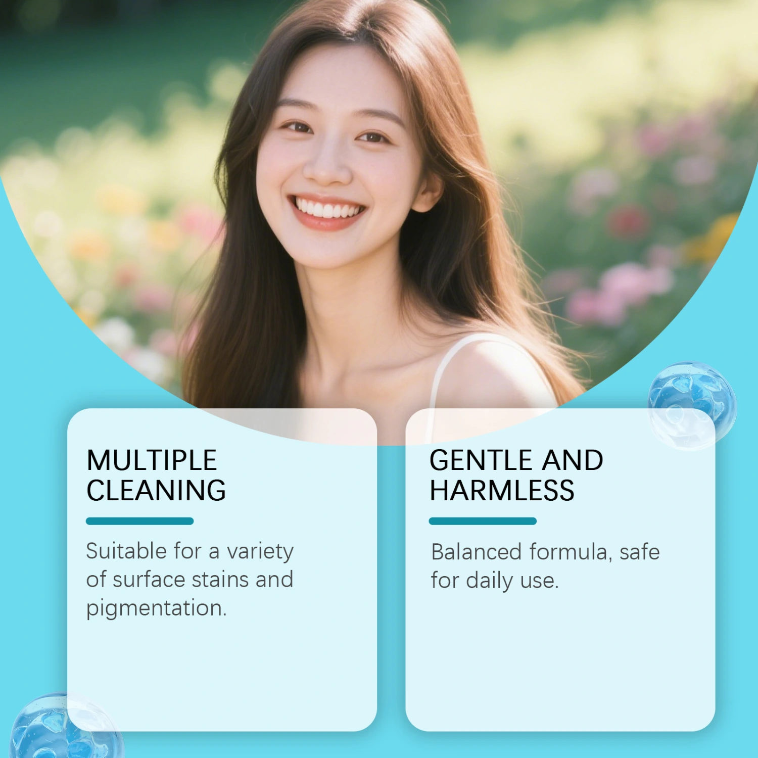 Oral Cleansing Freshening And Whitening Care Gel