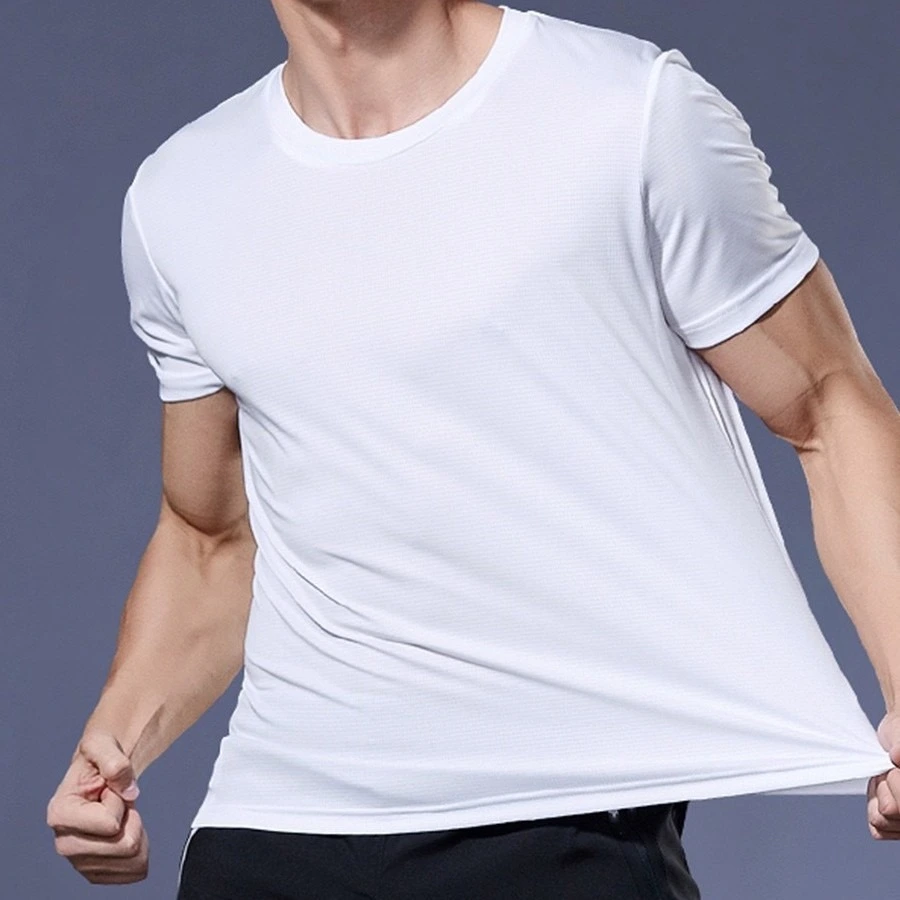 Summer Lightweight Breathable Sports And Fitness T-shirt