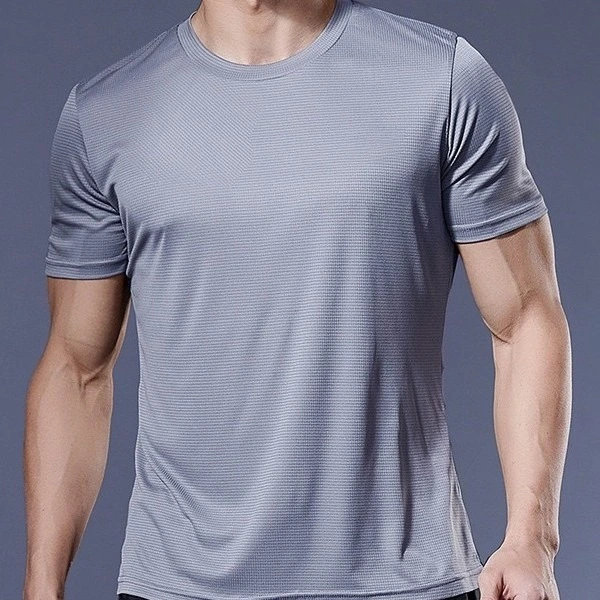 Summer Lightweight Breathable Sports And Fitness T-shirt