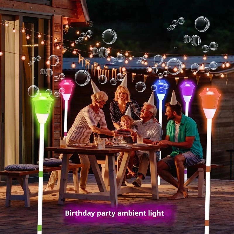 Streetlight-Shaped Automatic Bubble Machine - Musical Light-Up Outdoor Toy for Kids