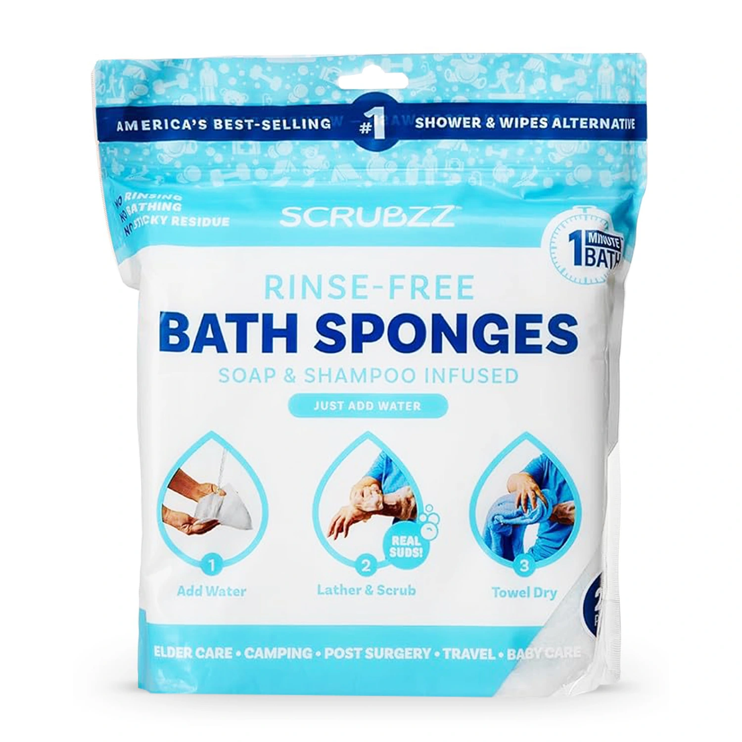 All-in-One Wet Lathering Face Wash Towel For Foreign Trade