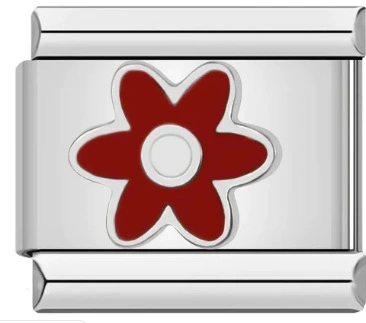 Random Combination Stainless Steel Peach Blossom Lotus Flower Series Module Units Bracelet Can Be Spliced And Disassembled