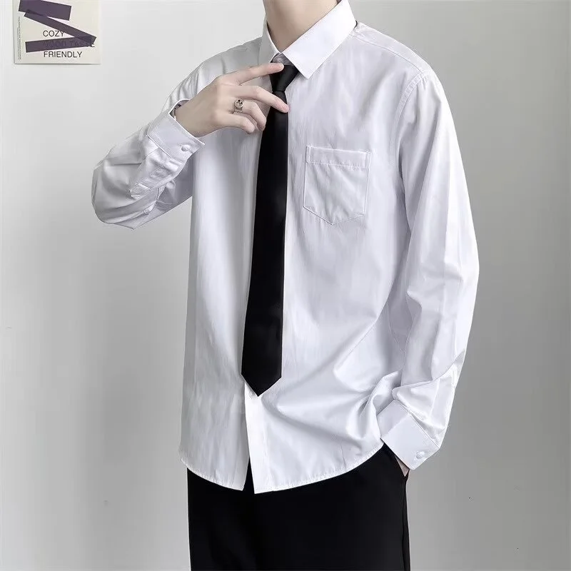 Personality Loose Casual Shirt Men