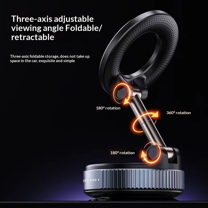 Vacuum Suction Cup Car Magnetic Mount For Vehicles