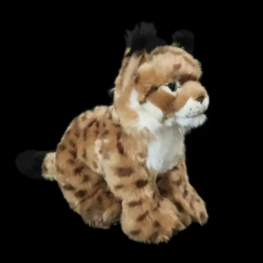 Lynx Plush Toy Doll Realistic Wild Animal Rag Doll
