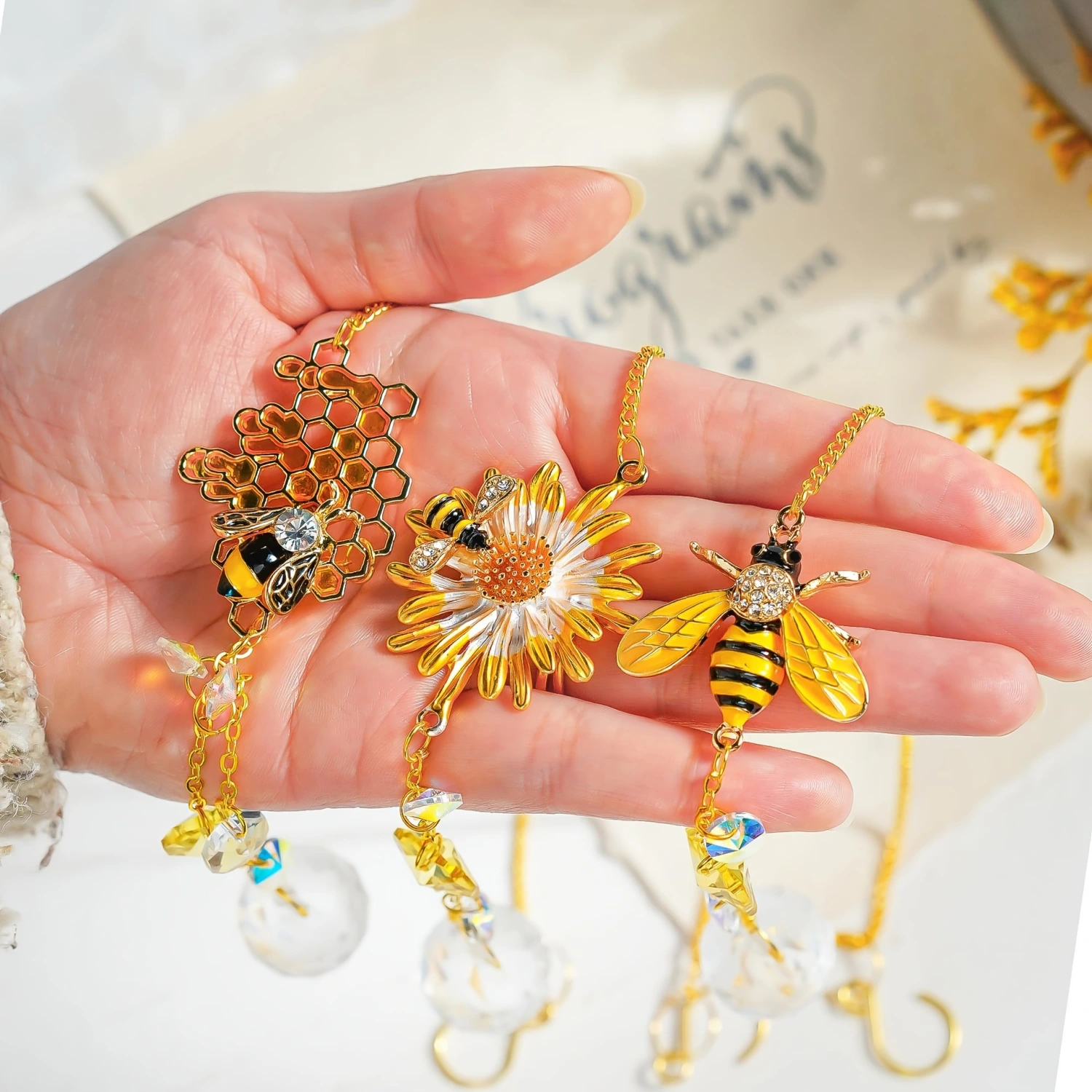 Creative Crystal Sun Catcher Hanging Ornament