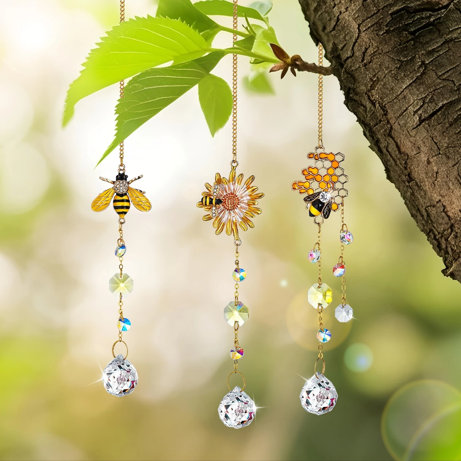 Creative Crystal Sun Catcher Hanging Ornament