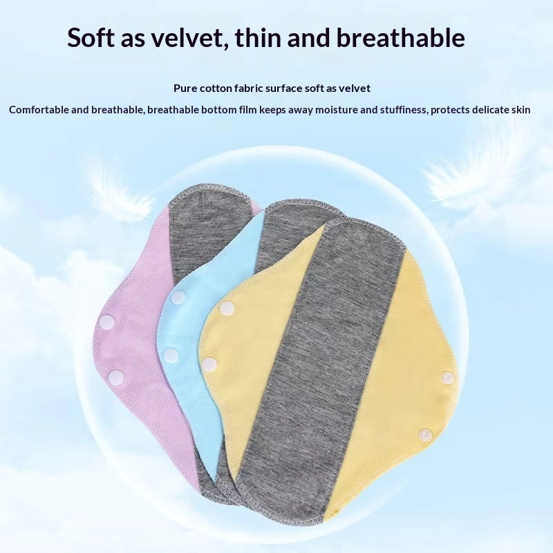 Washable Cotton Pads For Repeated Use Breathable Incontinence Pads For Middle-aged And Elderly Users