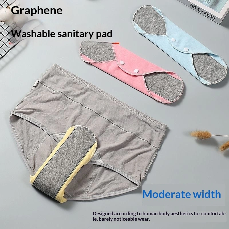 Washable Cotton Pads For Repeated Use Breathable Incontinence Pads For Middle-aged And Elderly Users