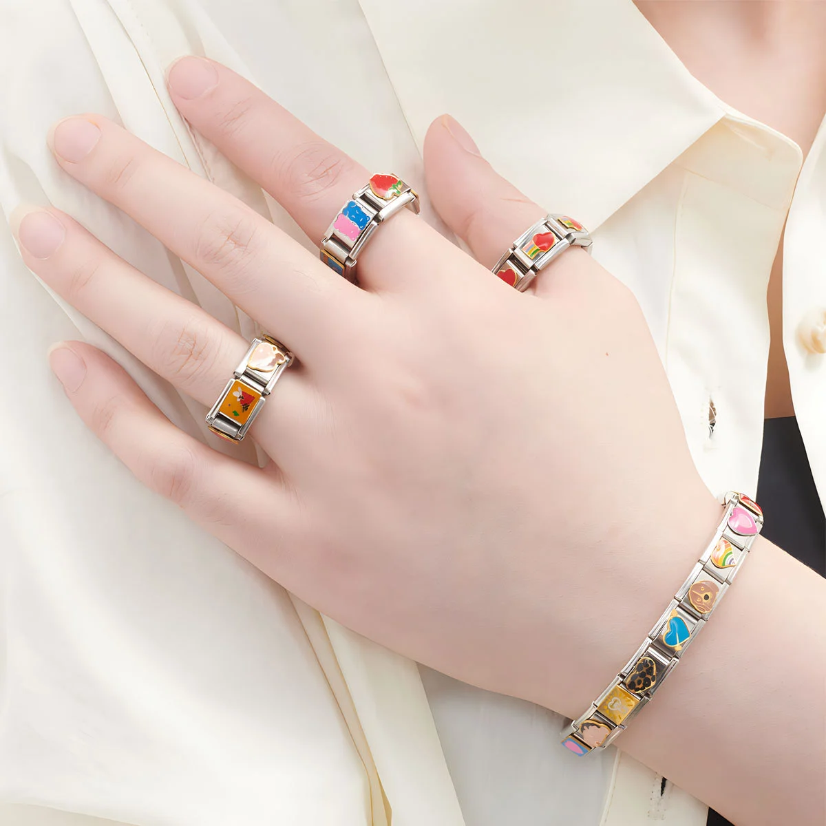 Module Bracelet Pattern Optional DIY Couple